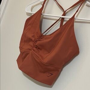 Gymshark Rust Strappy Crop Top